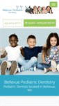 Mobile Screenshot of kidsdentistofbellevue.com